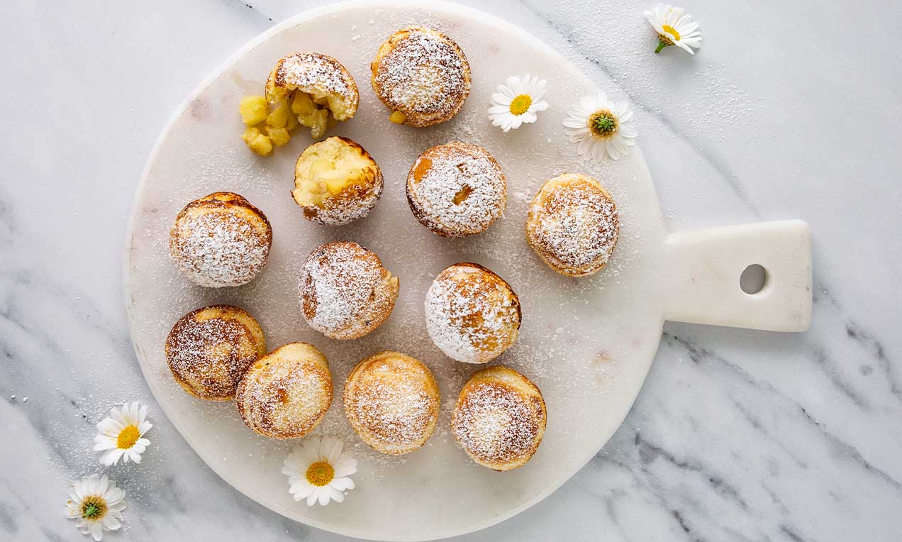 Mini Apfel-Pfannkuchen Rezept | Dr. Oetker
