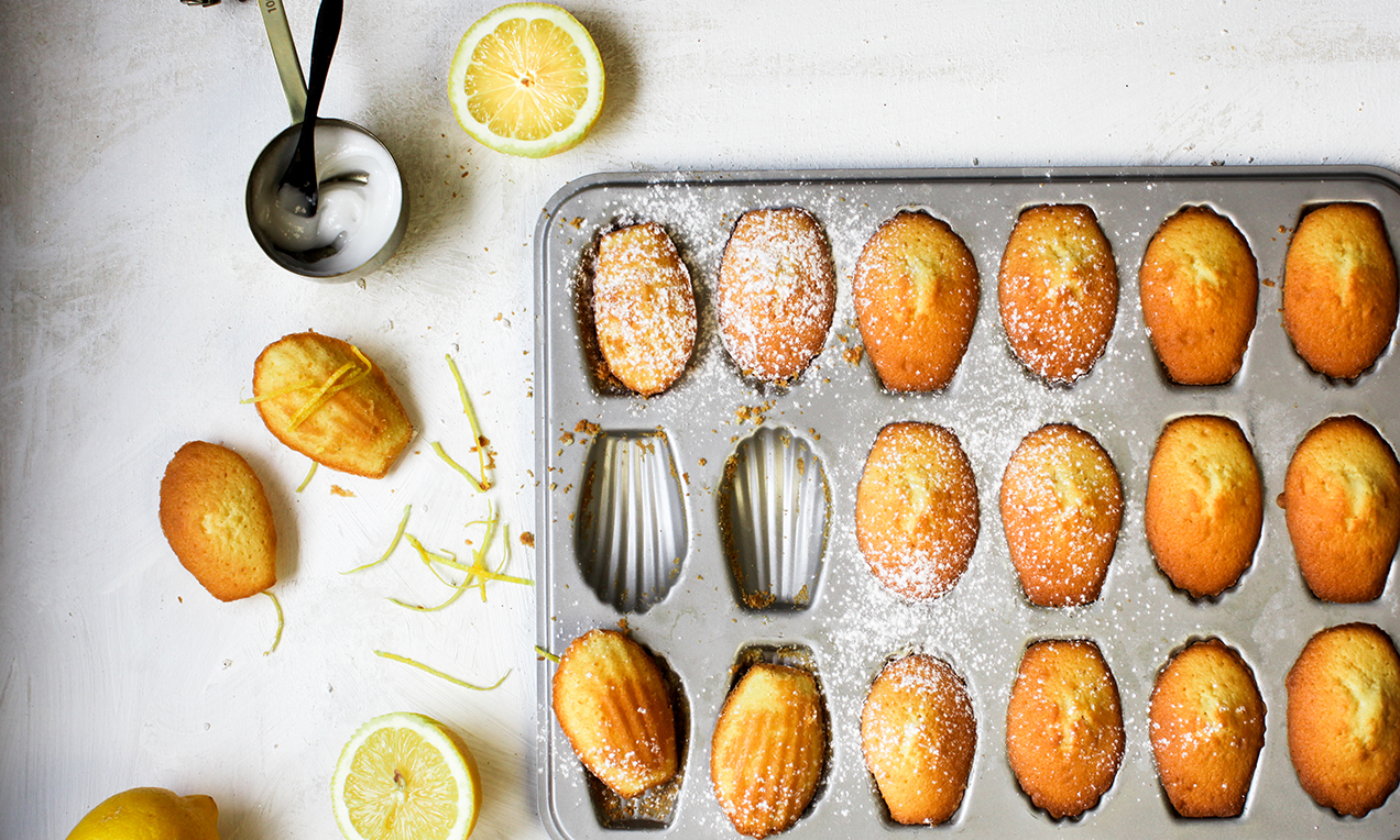 Zitronen Madeleines Rezept | Dr. Oetker