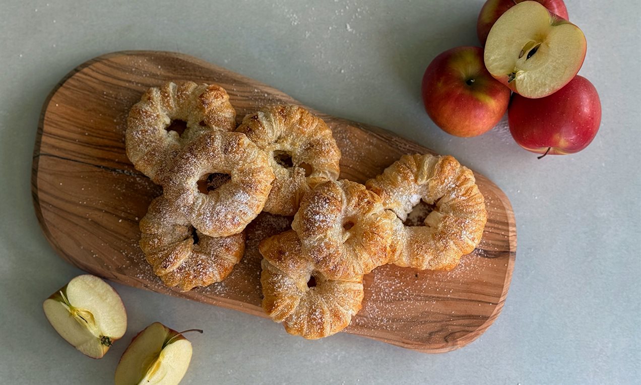 Himmlisch Knusprig Das Apfel Blatterteig Ring Geheimnis Geluftet