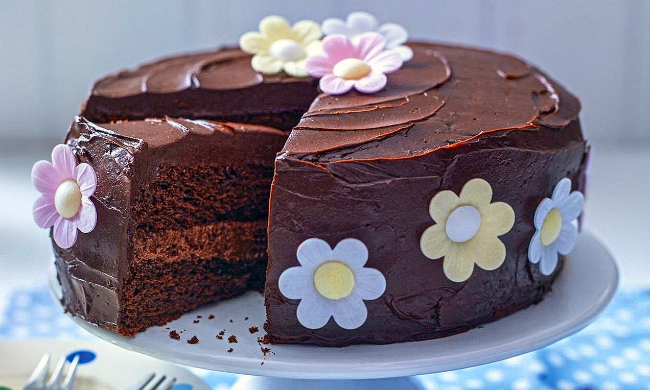 Gâteau chocolat-vanille Recette