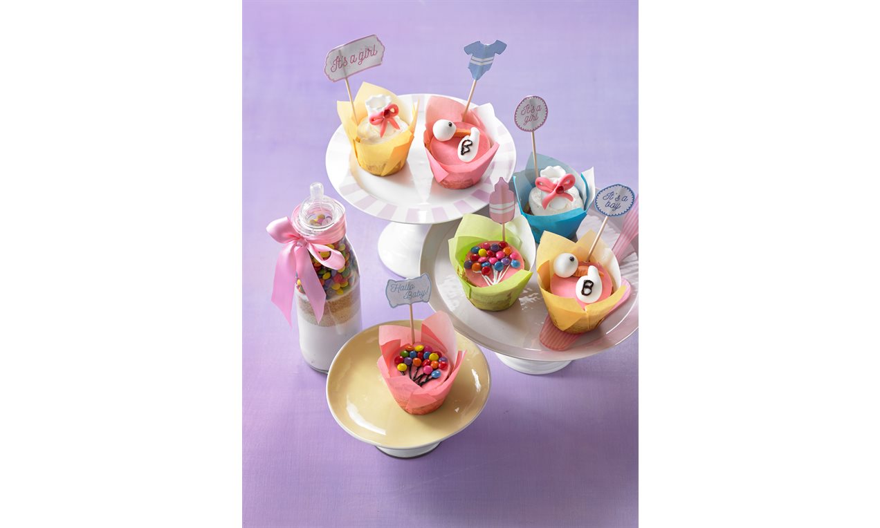 Babyparty Cupcakes