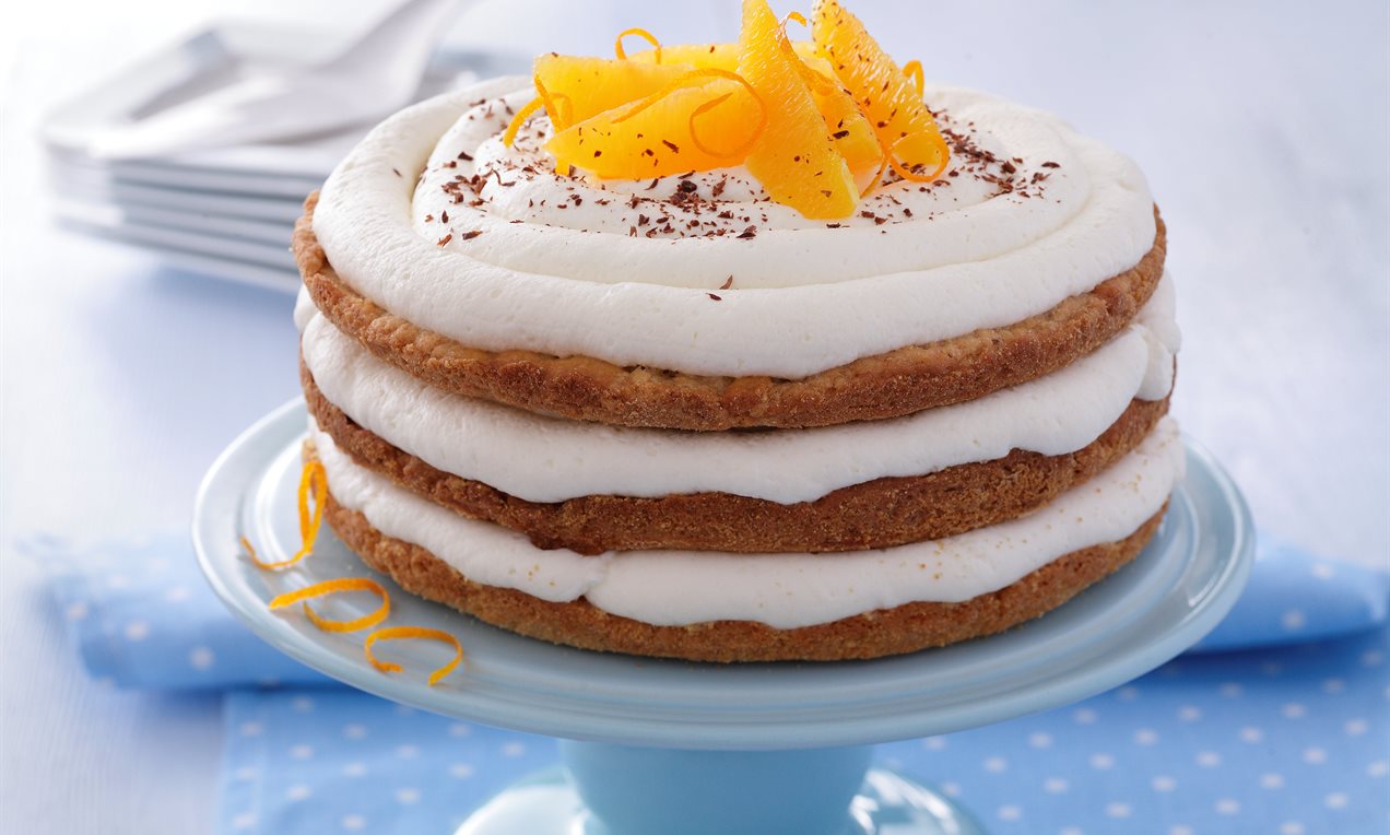 Reis-Orangen-Joghurt-Torte Rezept | Dr. Oetker