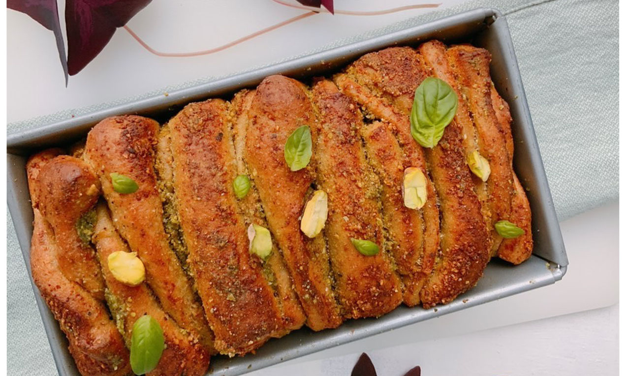 Pesto-Zupfbrot Rezept | Dr. Oetker Pesto-Zupfbrot Rezept | Dr. Oetker