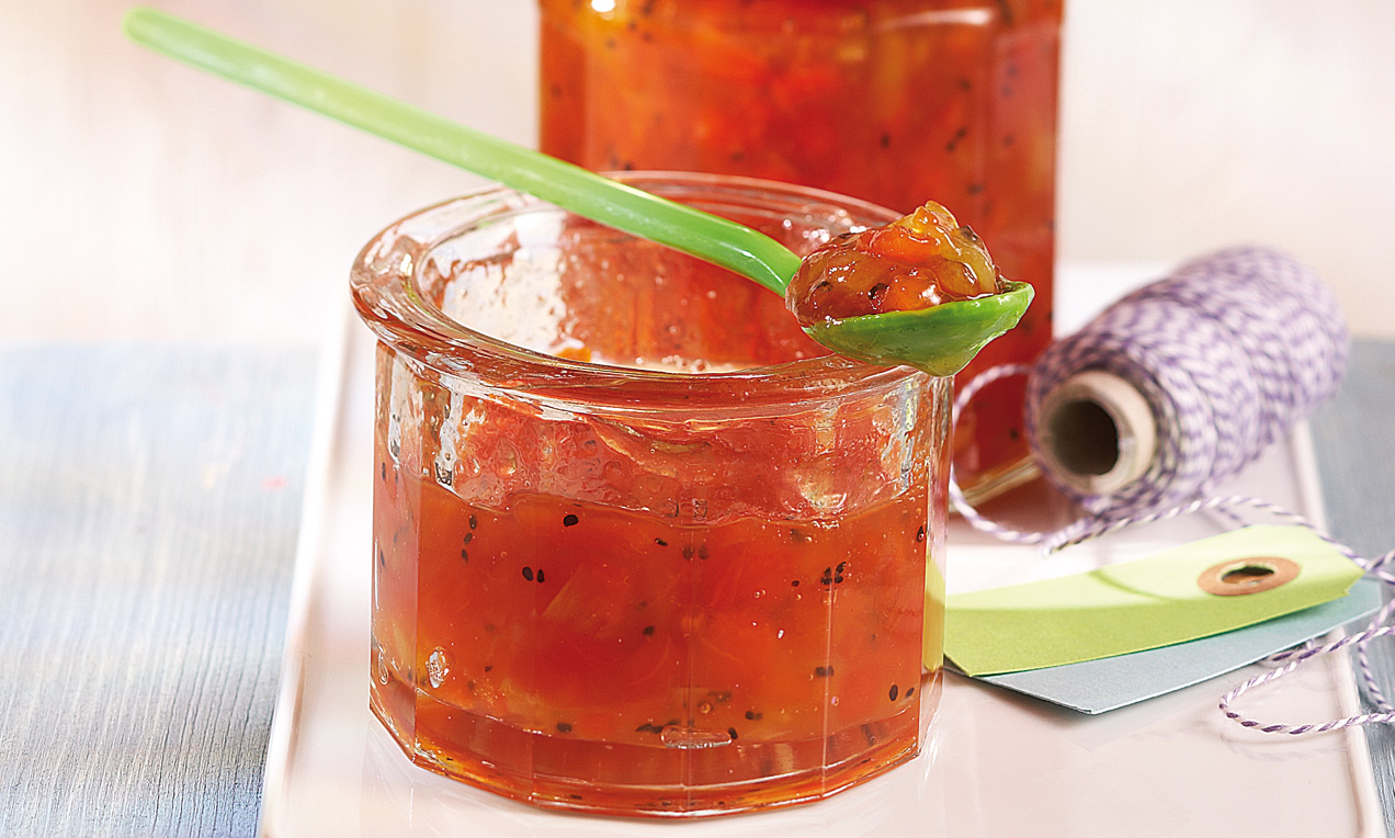 Papaya-Kiwi-Konfitüre Rezept | Dr. Oetker