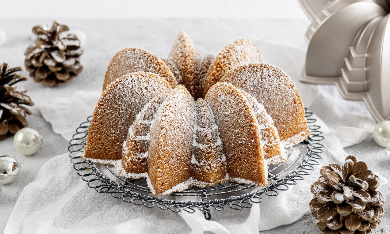 Kouglof en étoile au goût cafécaramel Recette Dr. Oetker