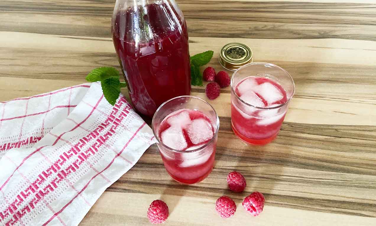 Sirop de framboises Recette | Dr. Oetker