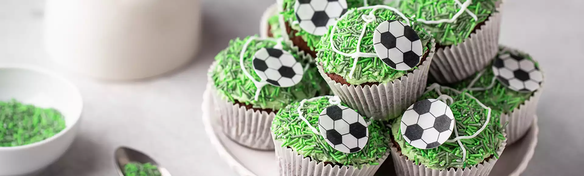 Cupcake del campo da calcio Ricetta