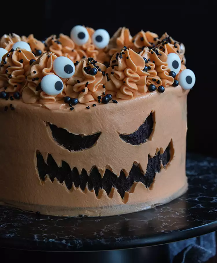 coole Halloween Kuchen