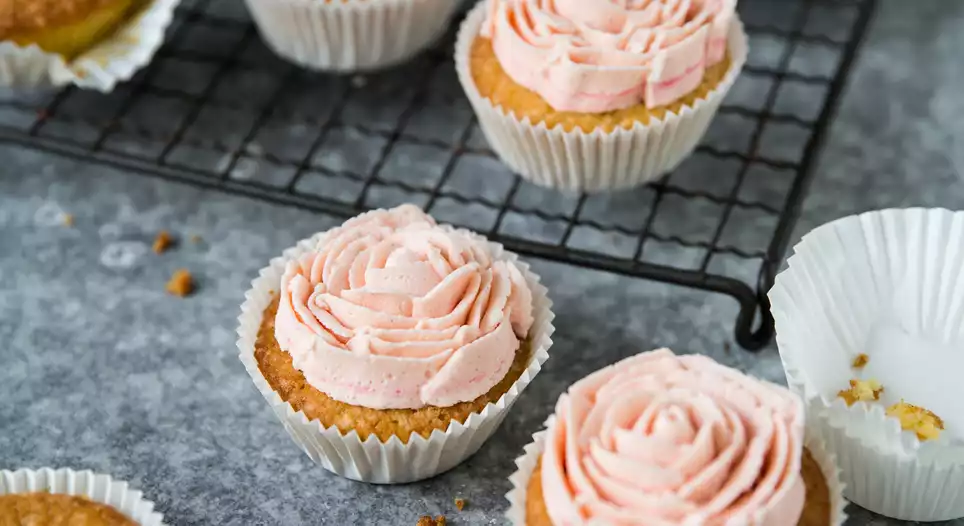 Cupcakes licornes avec garniture au mascarpone Recette