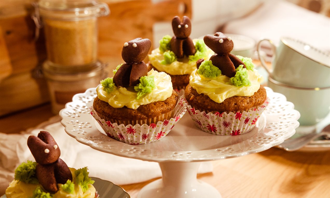 Vegane Rüebli Muffins Rezept | Dr. Oetker