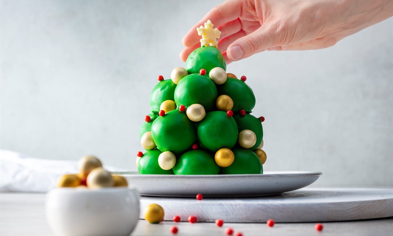 CakePop Weihnachtsbaum Rezept Dr. Oetker