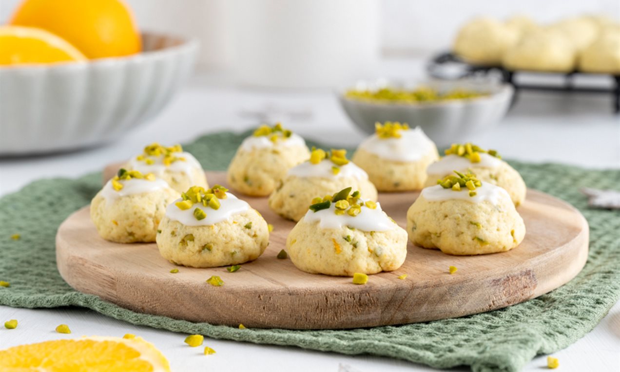 Pistazien Orangen Guetzli Rezept | Dr. Oetker