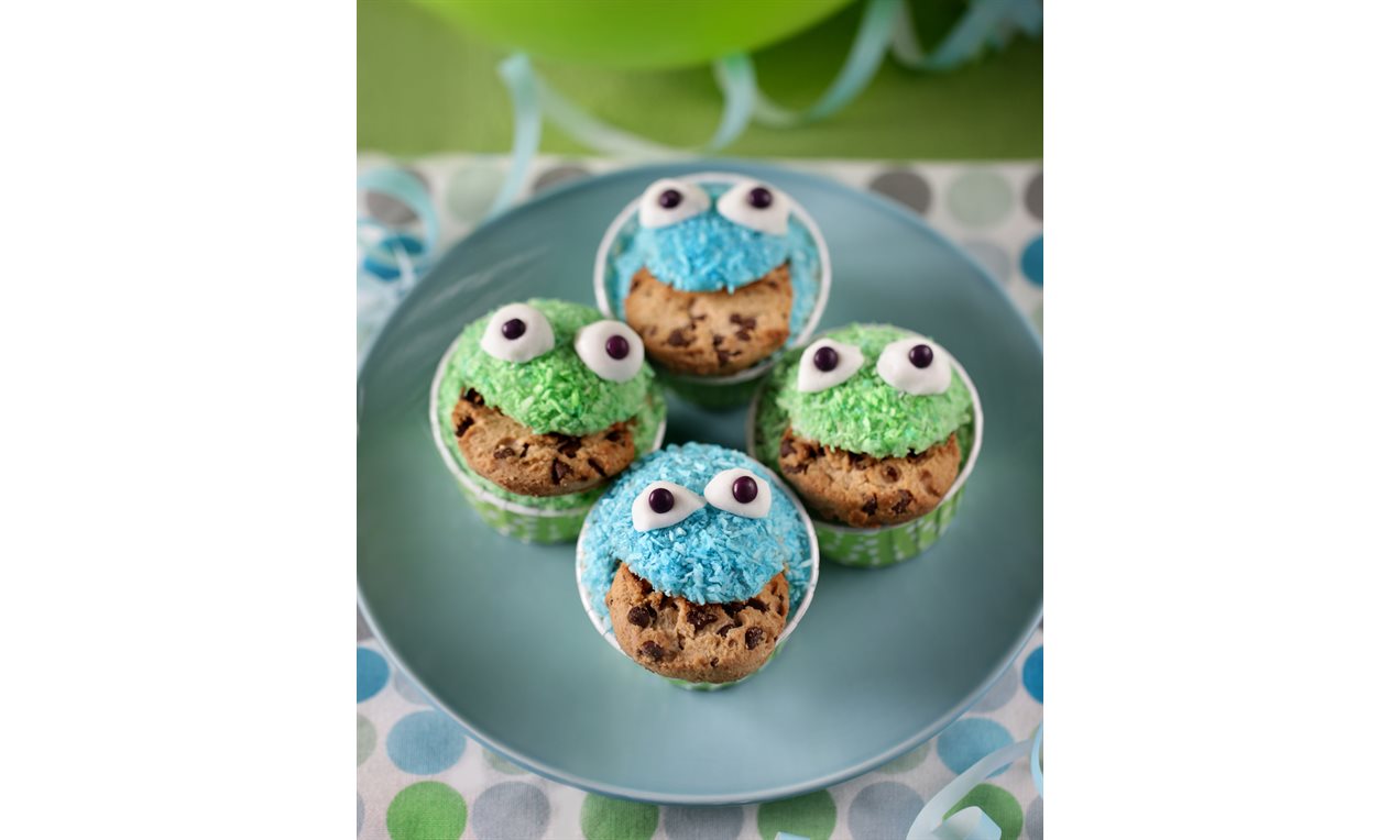 Krümelmonster-Muffins Rezept | Dr. Oetker Krümelmonster-Muffins Rezept | Dr. Oetker