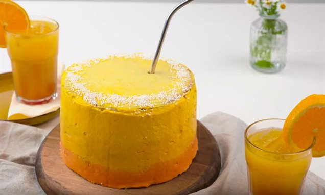 Tequila Sunrise Cake with an Isomalt Sail - Bakes and Blunders | Recipe |  Cake, Melting white chocolate, Fun desserts